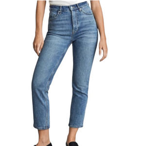 Everlane size 29 high waist straight leg ankle jeans J2 4777